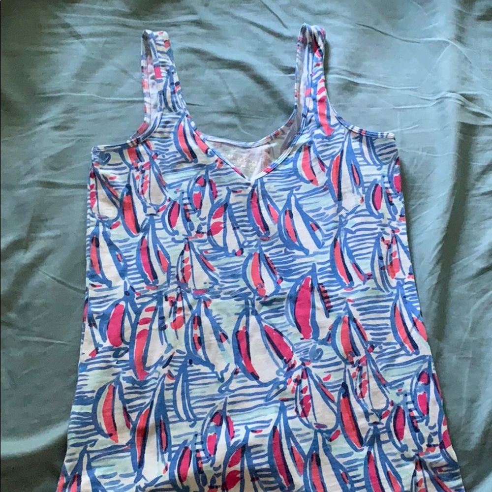 EUC Lilly Pulitzer luxletic tank